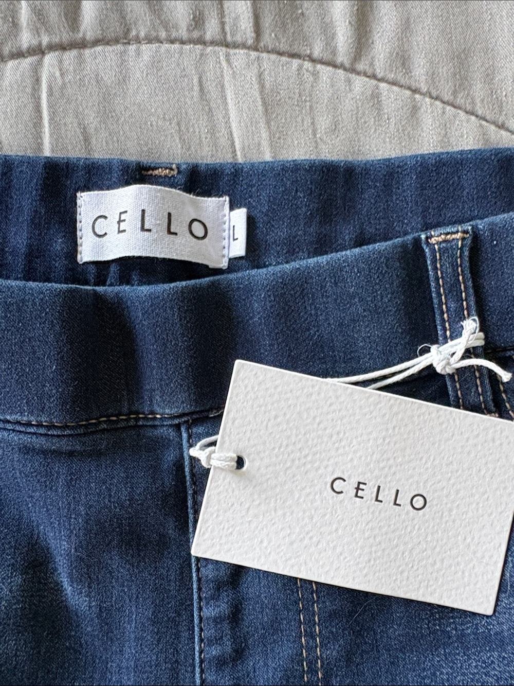 Cello Women's Straight Leg Jeans - Dark Blue - Picture 2 of 5